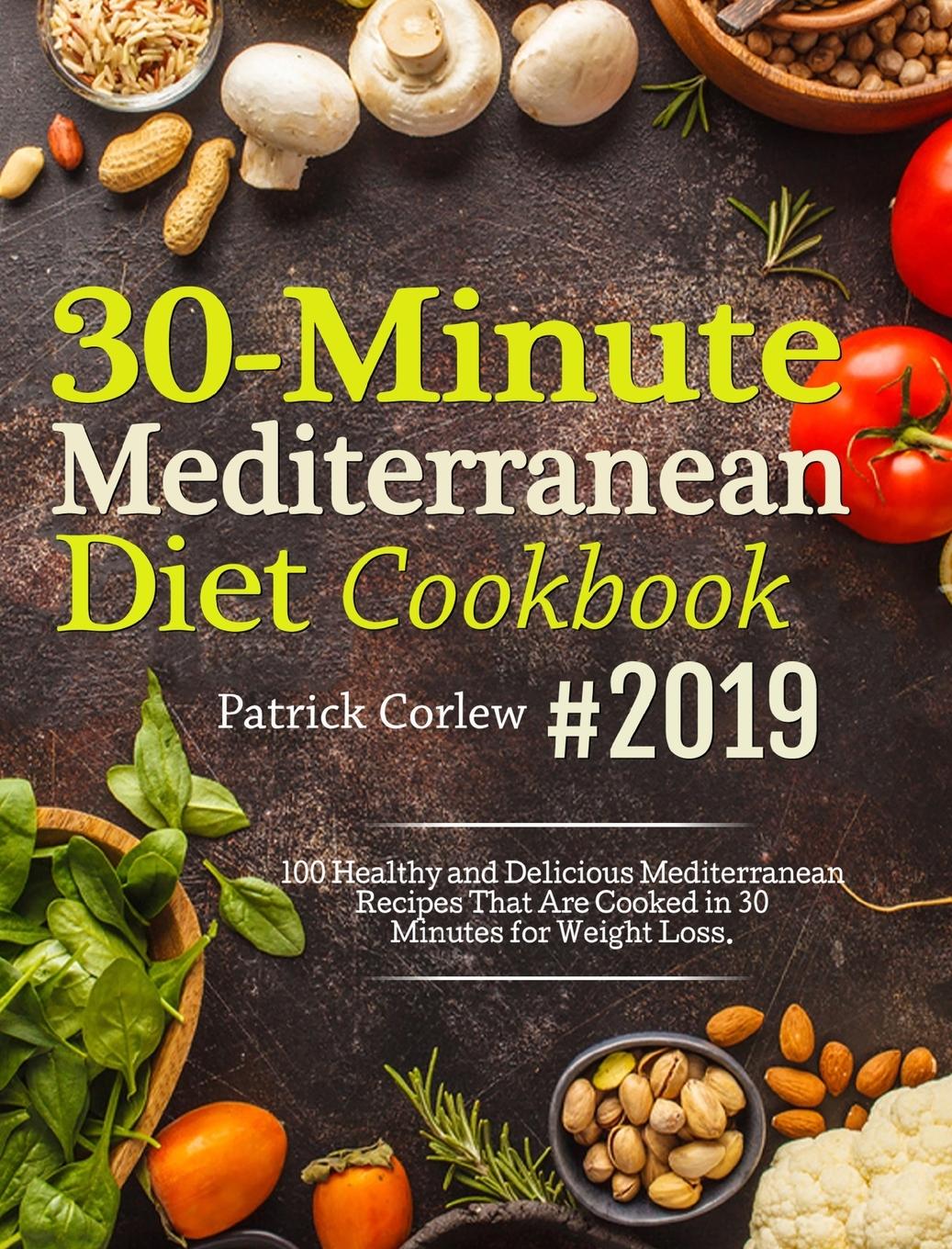 Vorderes Coverbild 30-Minute Mediterranean Diet Cookbook