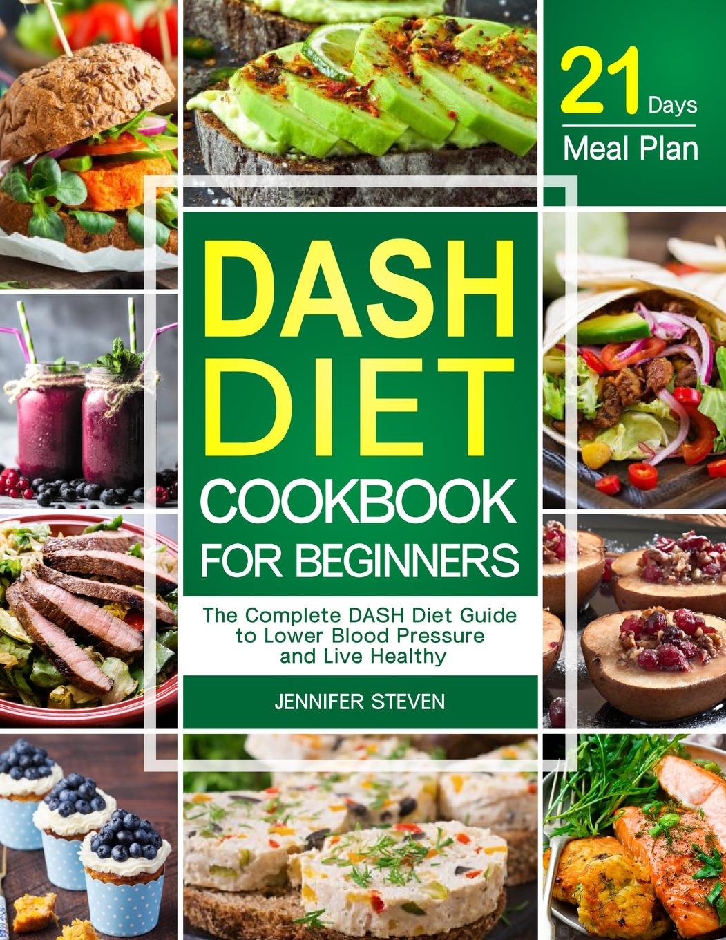 Vorderes Coverbild DASH Diet CookBook for Beginners