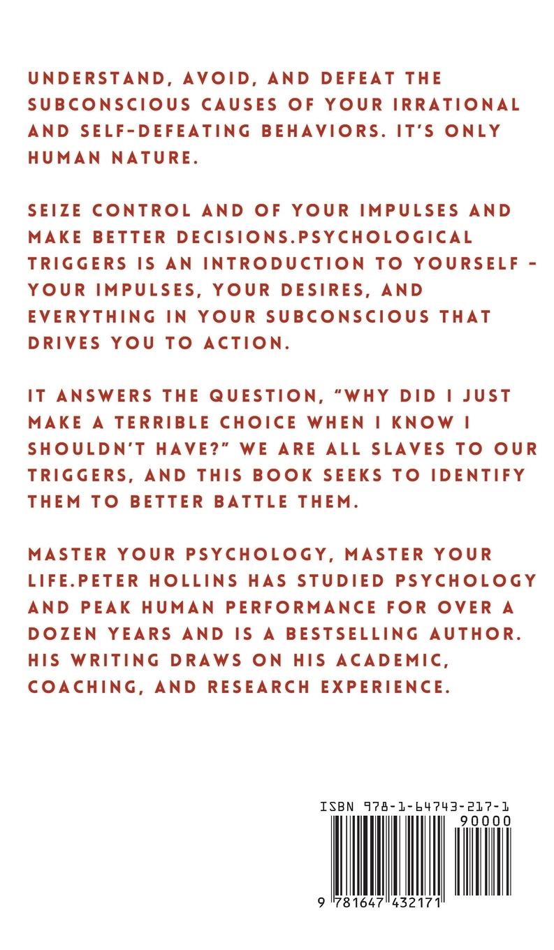 Rückseitencover Psychological Triggers
