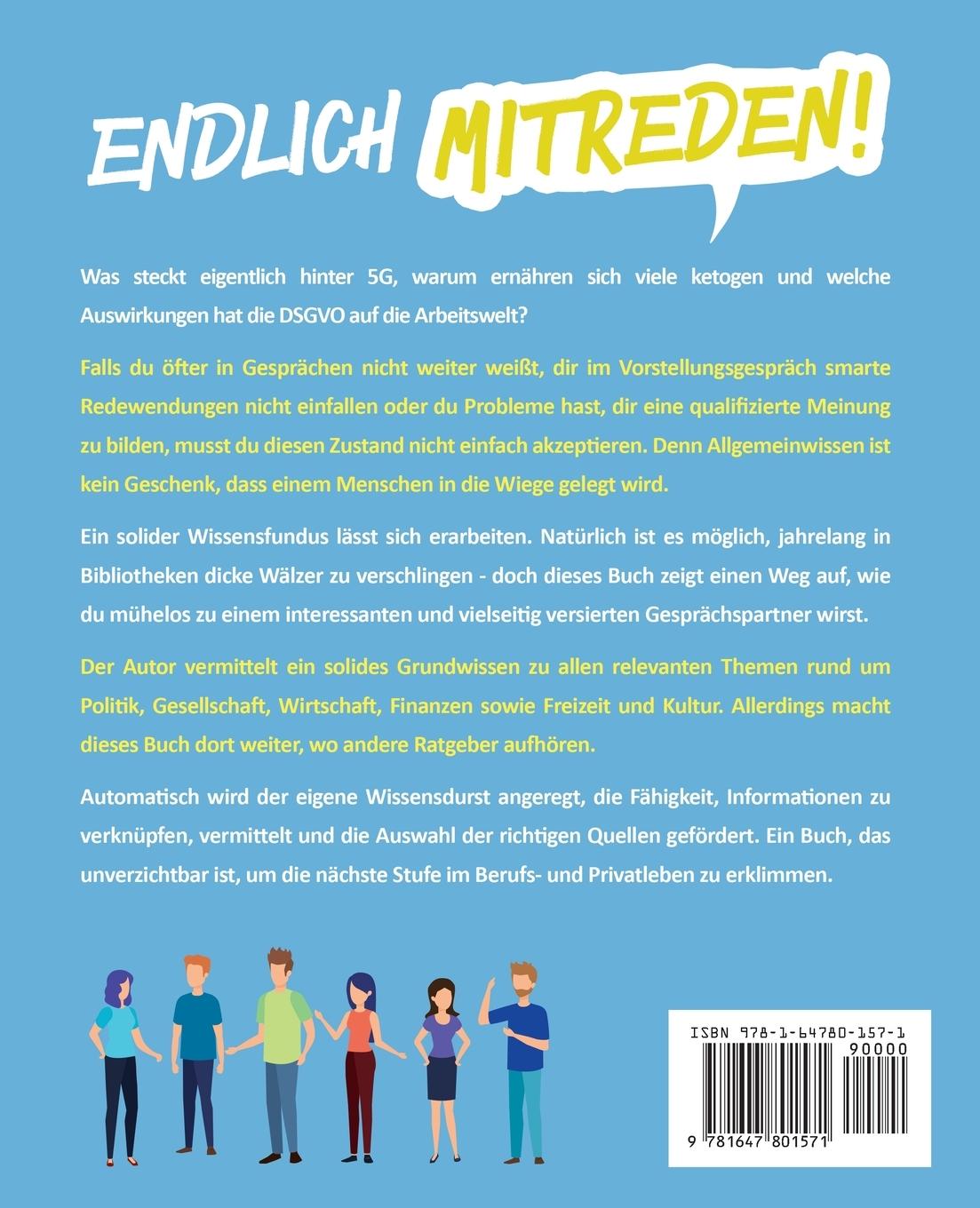 Rückseitencover Endlich mitreden!