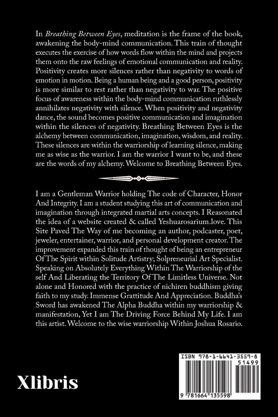 Rückseitencover Breathing Between Eyes