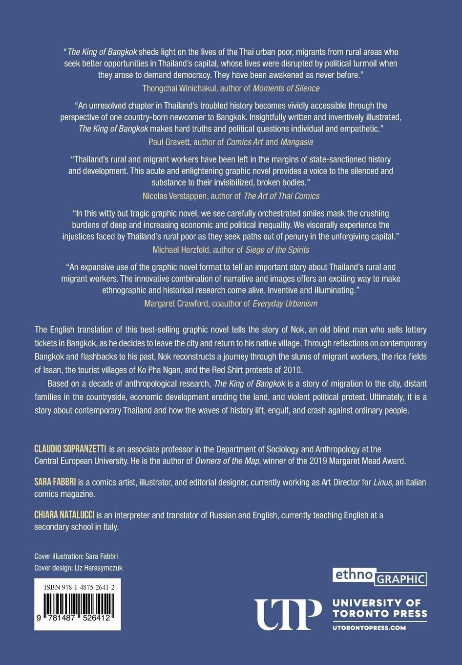 Rückseitencover The King of Bangkok