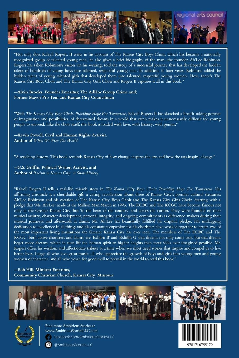 Rückseitencover (Print) The Kansas City Boys Choir