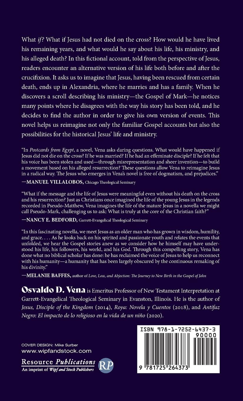 Rückseitencover Postcards from Egypt