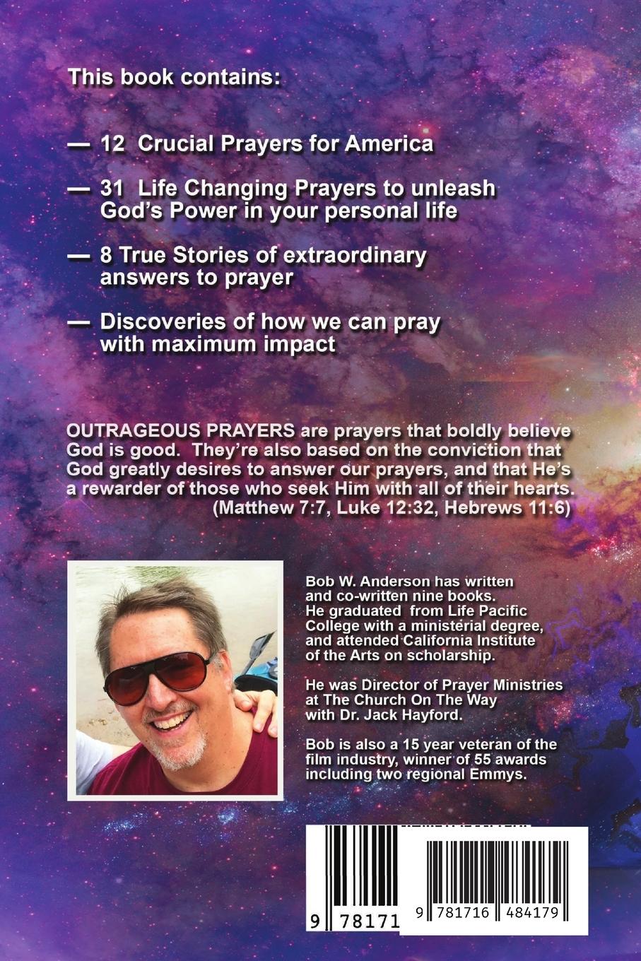 Rückseitencover The Book Of Outrageous Prayers