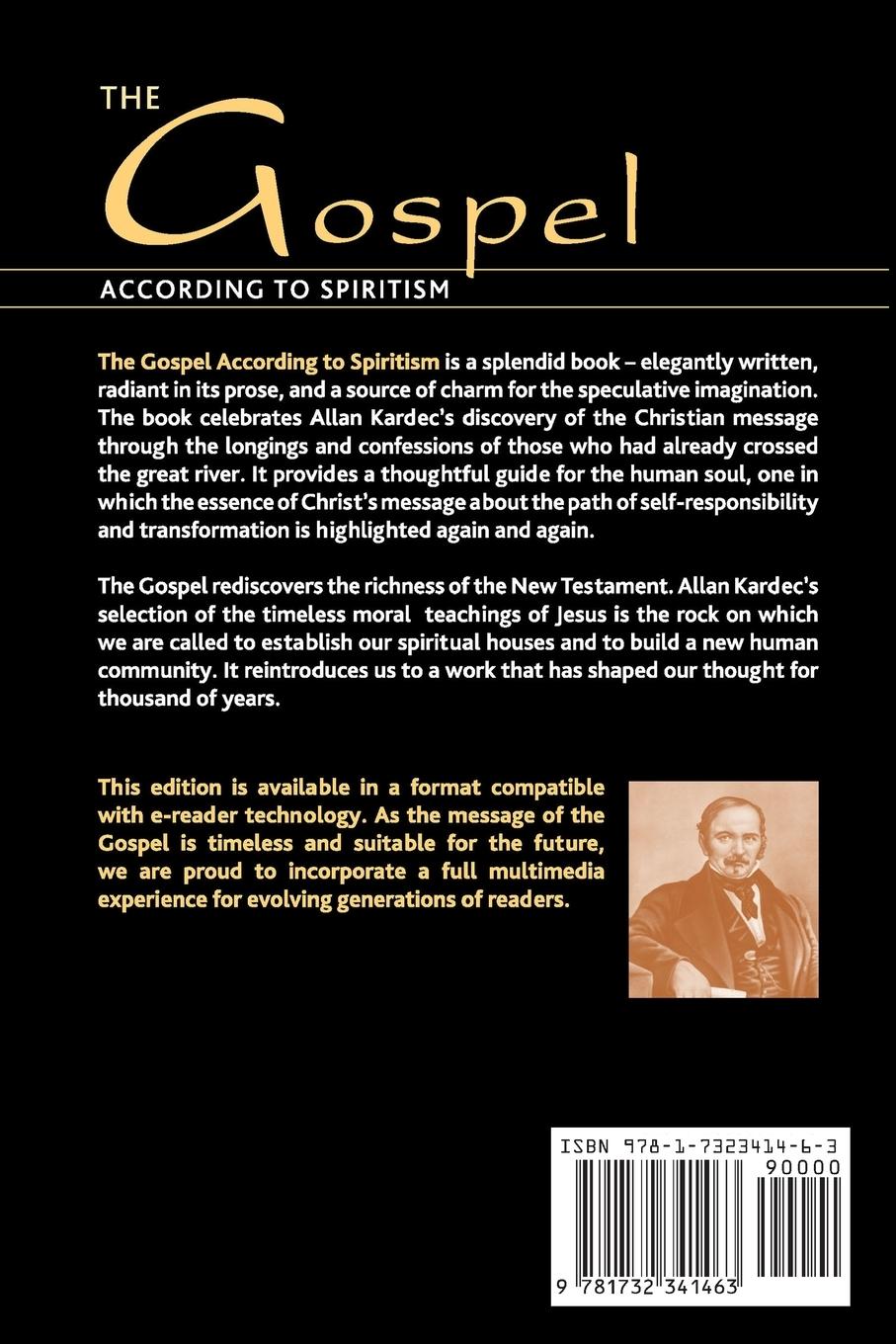 Rückseitencover The Gospel According to Spiritism
