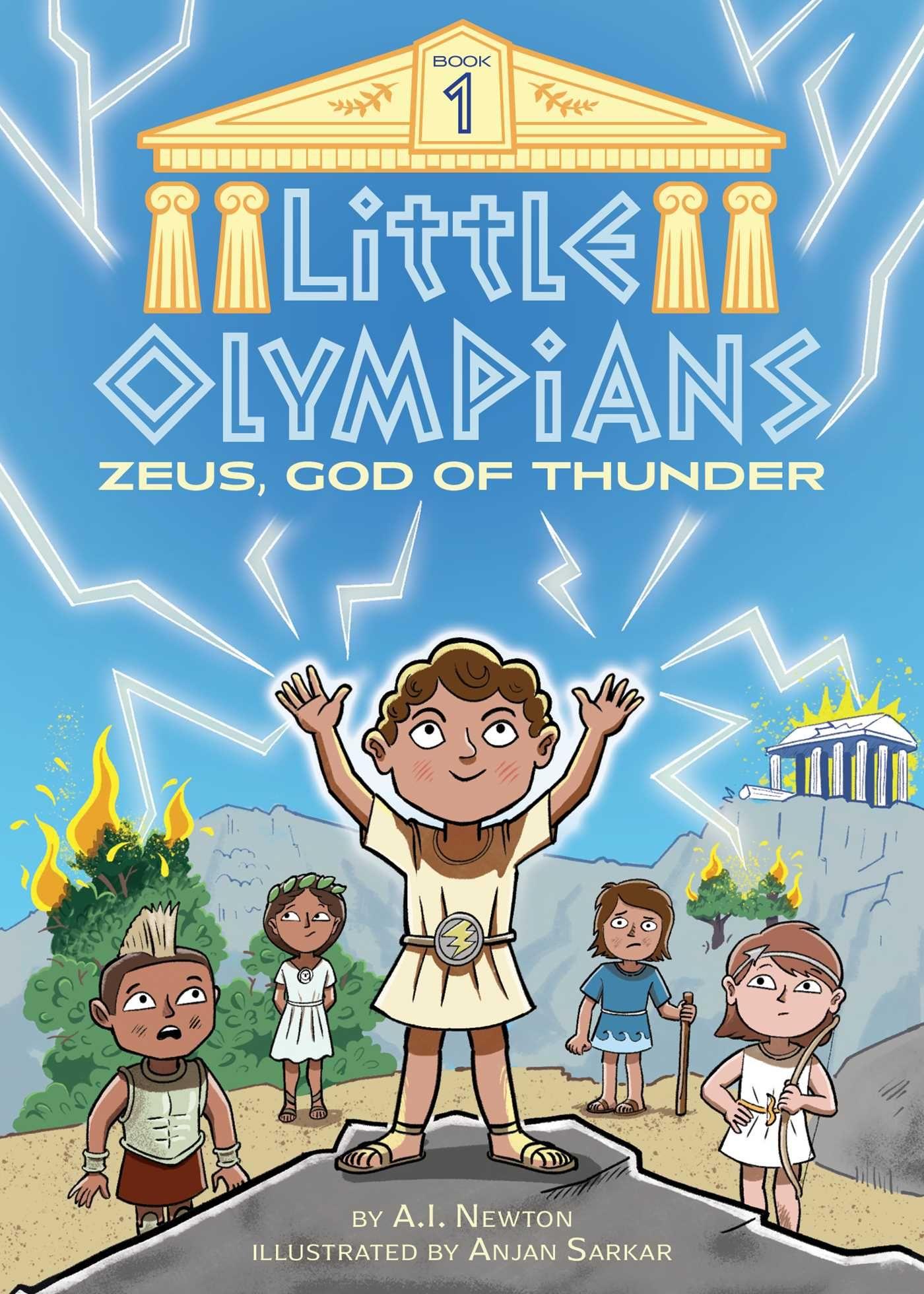 Vorderes Coverbild Little Olympians 1: Zeus, God of Thunder