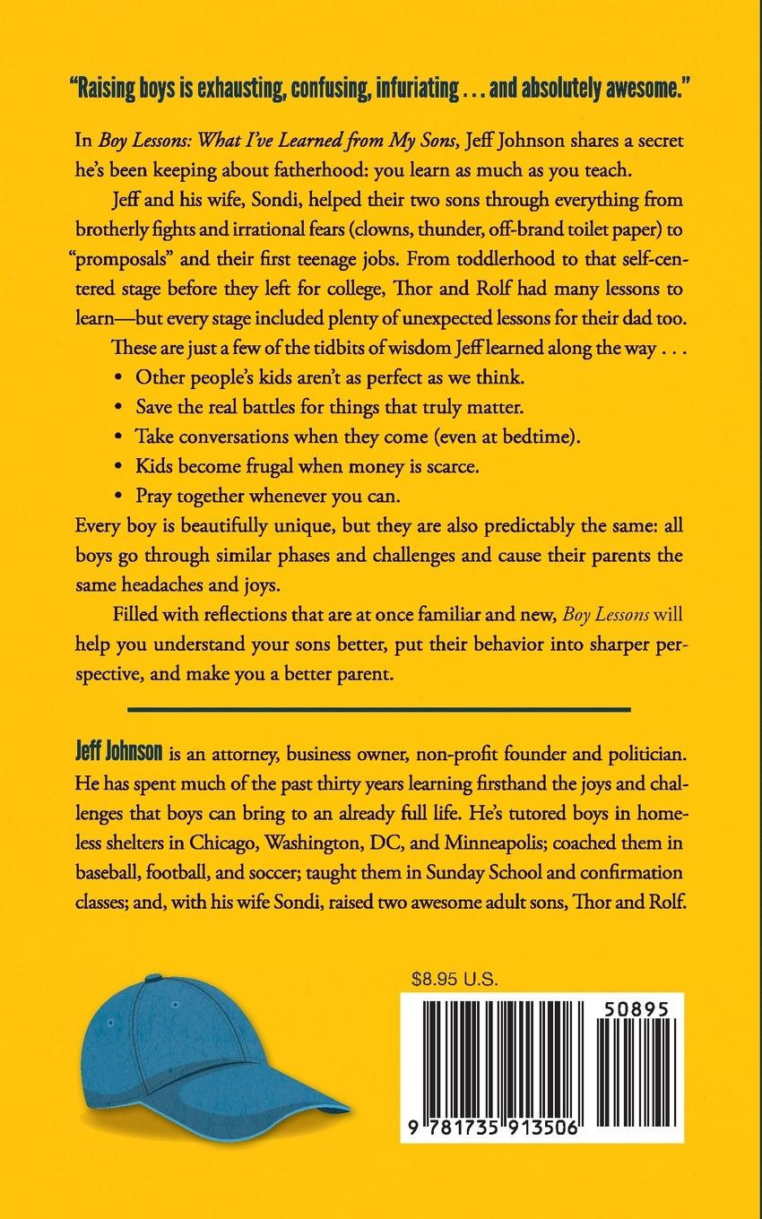 Rückseitencover Boy Lessons