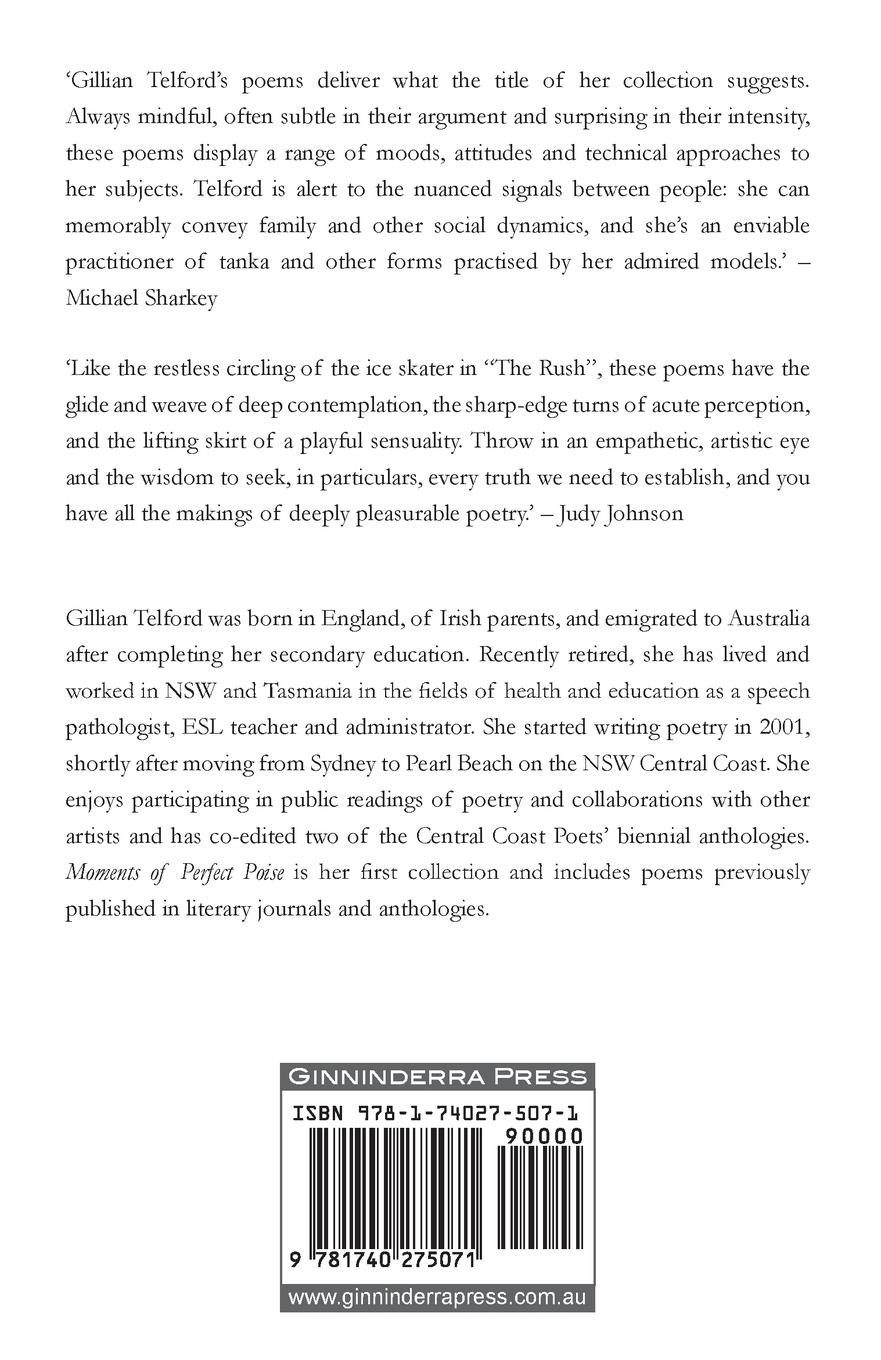 Rückseitencover Moments of Perfect Poise