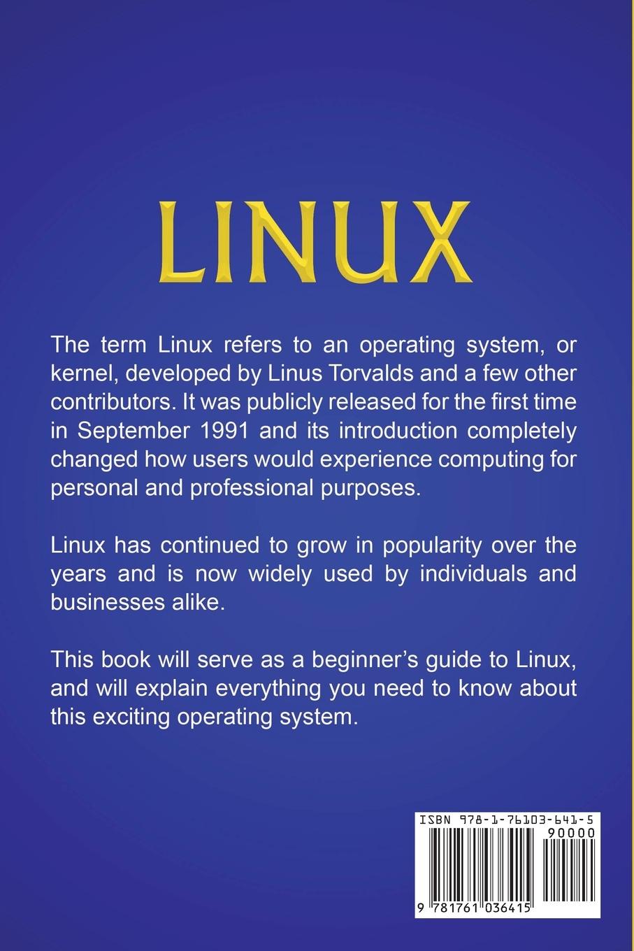 Rückseitencover Linux