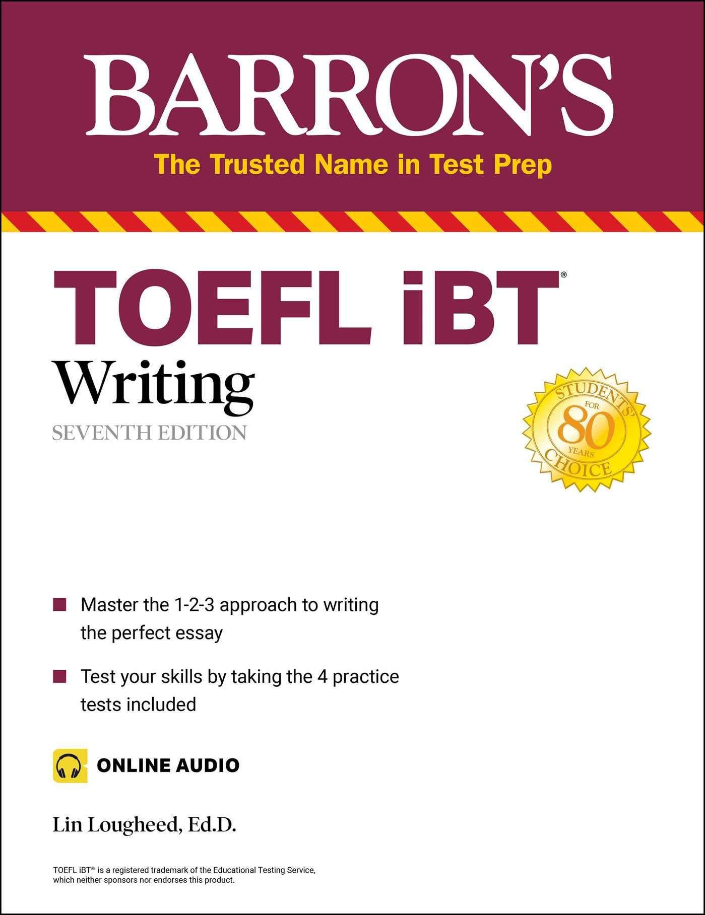 Vorderes Coverbild TOEFL IBT Writing (with Online Audio)