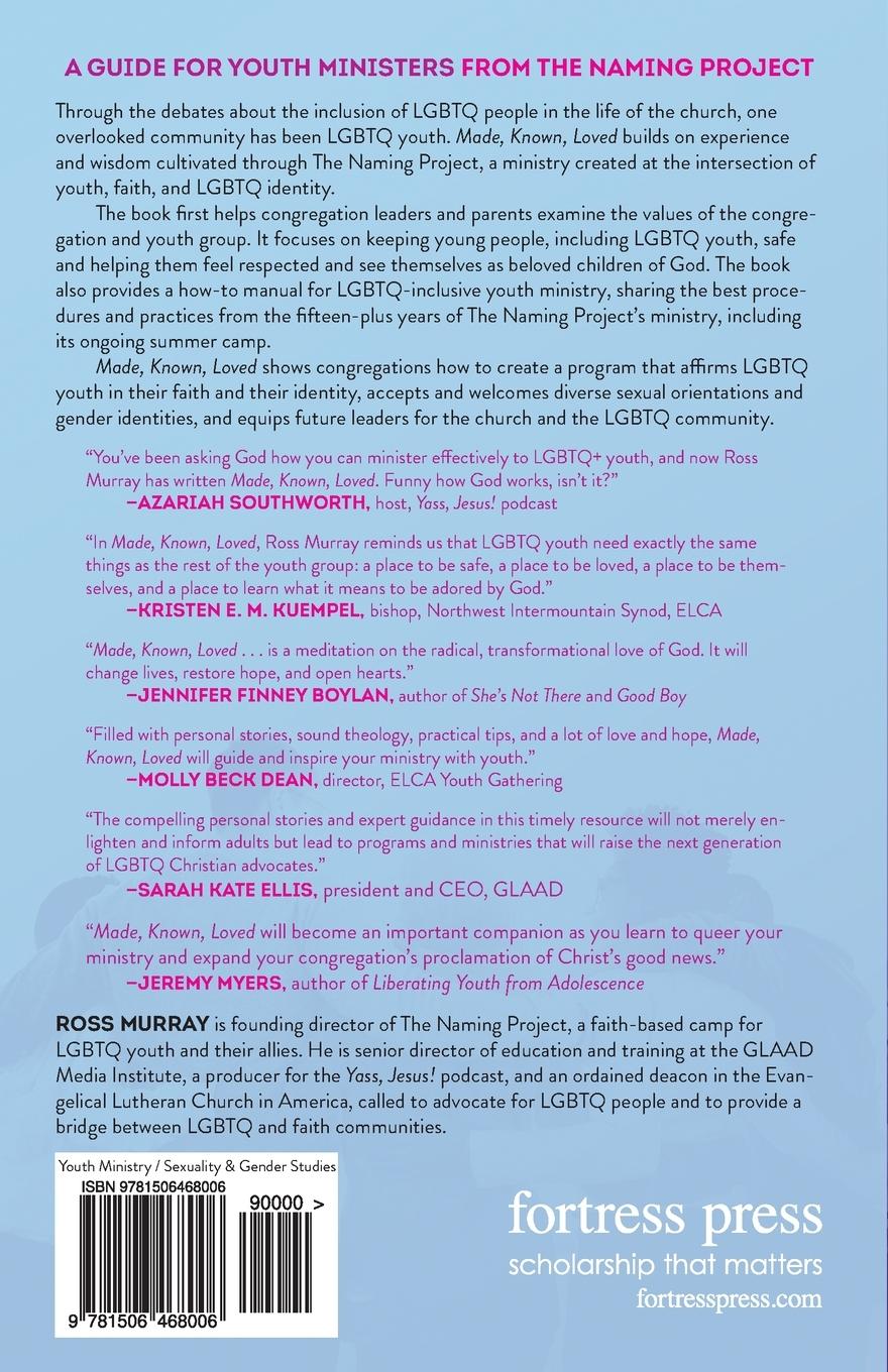 Rückseitencover Made, Known, Loved