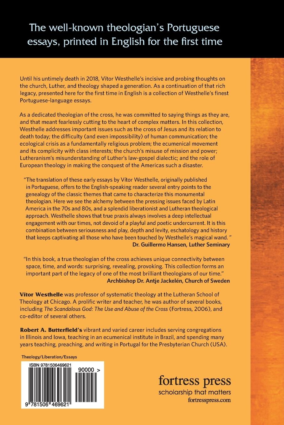 Rückseitencover Liberating Luther