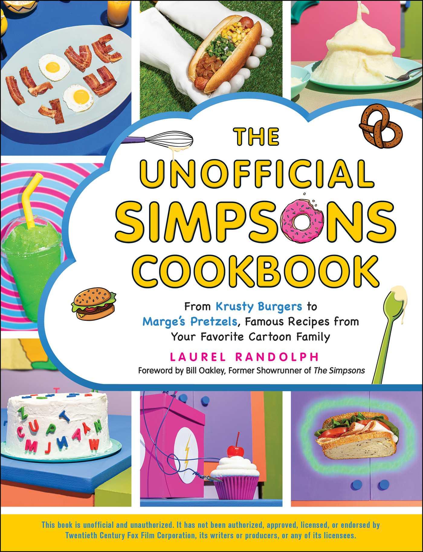 Vorderes Coverbild The Unofficial Simpsons Cookbook