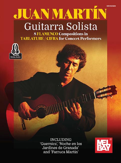 Vorderes Coverbild Guitarra Solista - 8 Flamenco Compositions in Tablature/Cifra for Concert