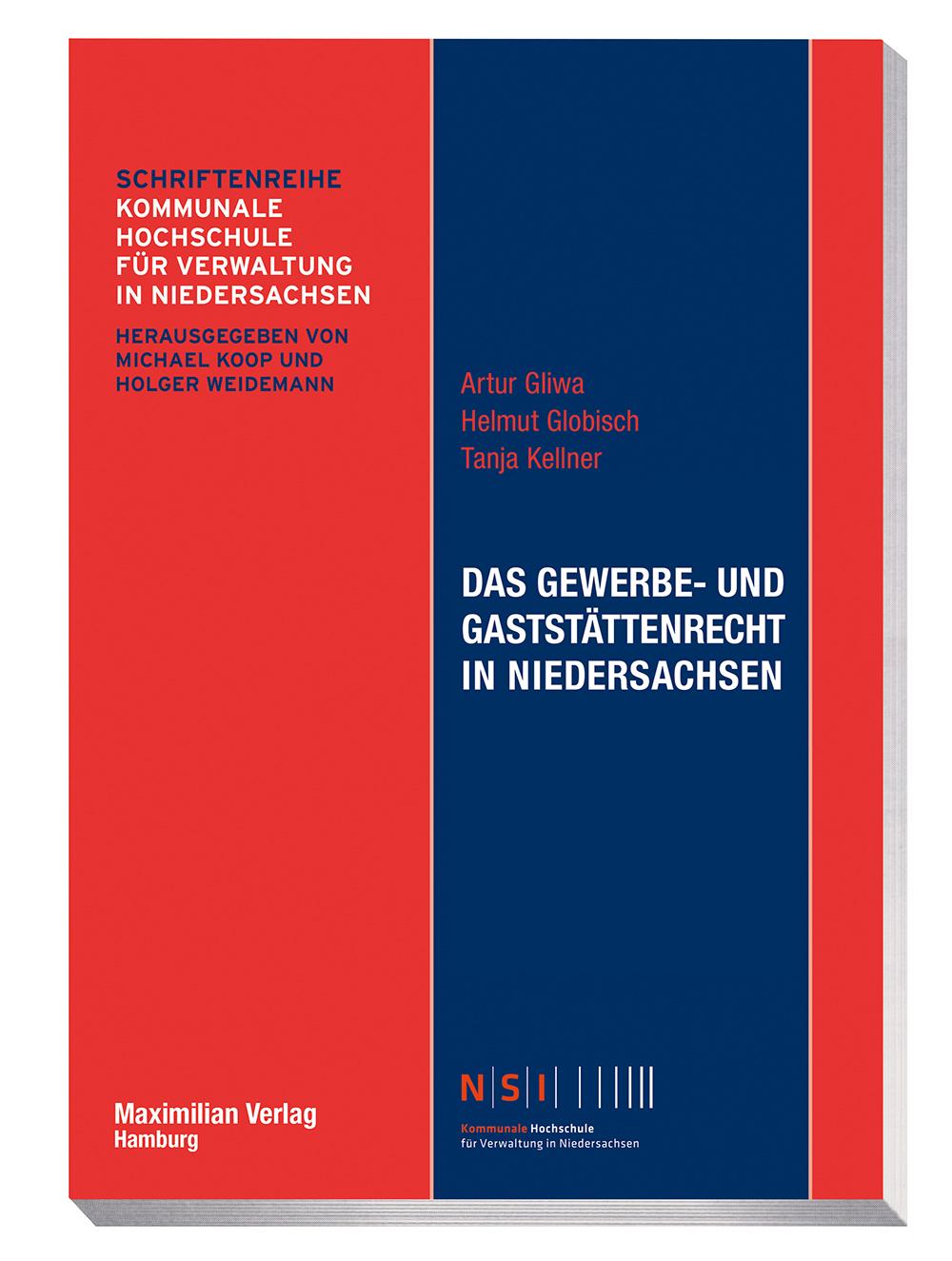 Vorderes Coverbild Das Gewerbe- und Gaststättenrecht in Niedersachsen