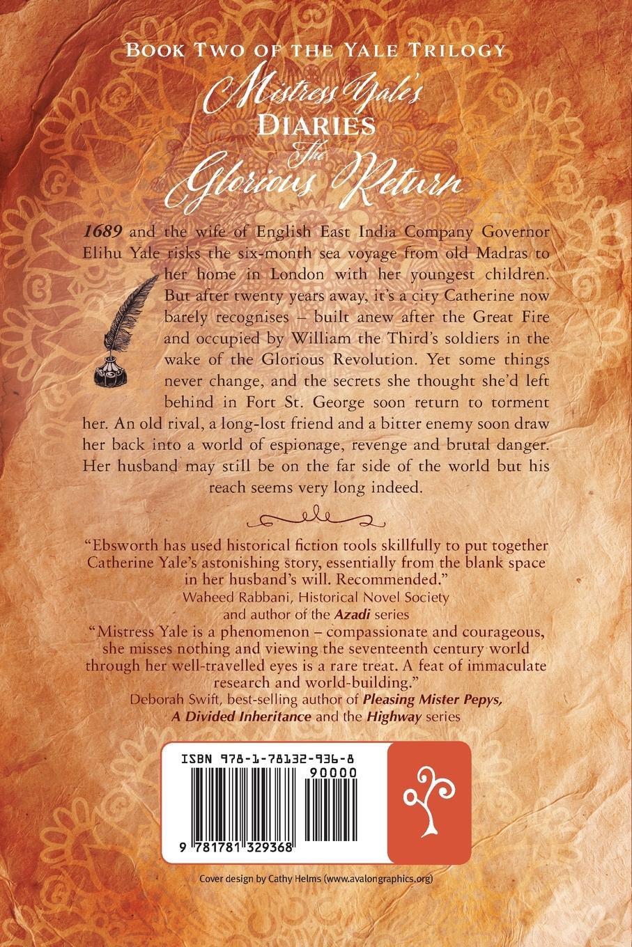 Rückseitencover Mistress Yale's Diaries, The Glorious Return