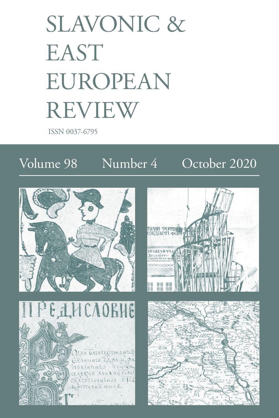 Vorderes Coverbild Slavonic & East European Review (98