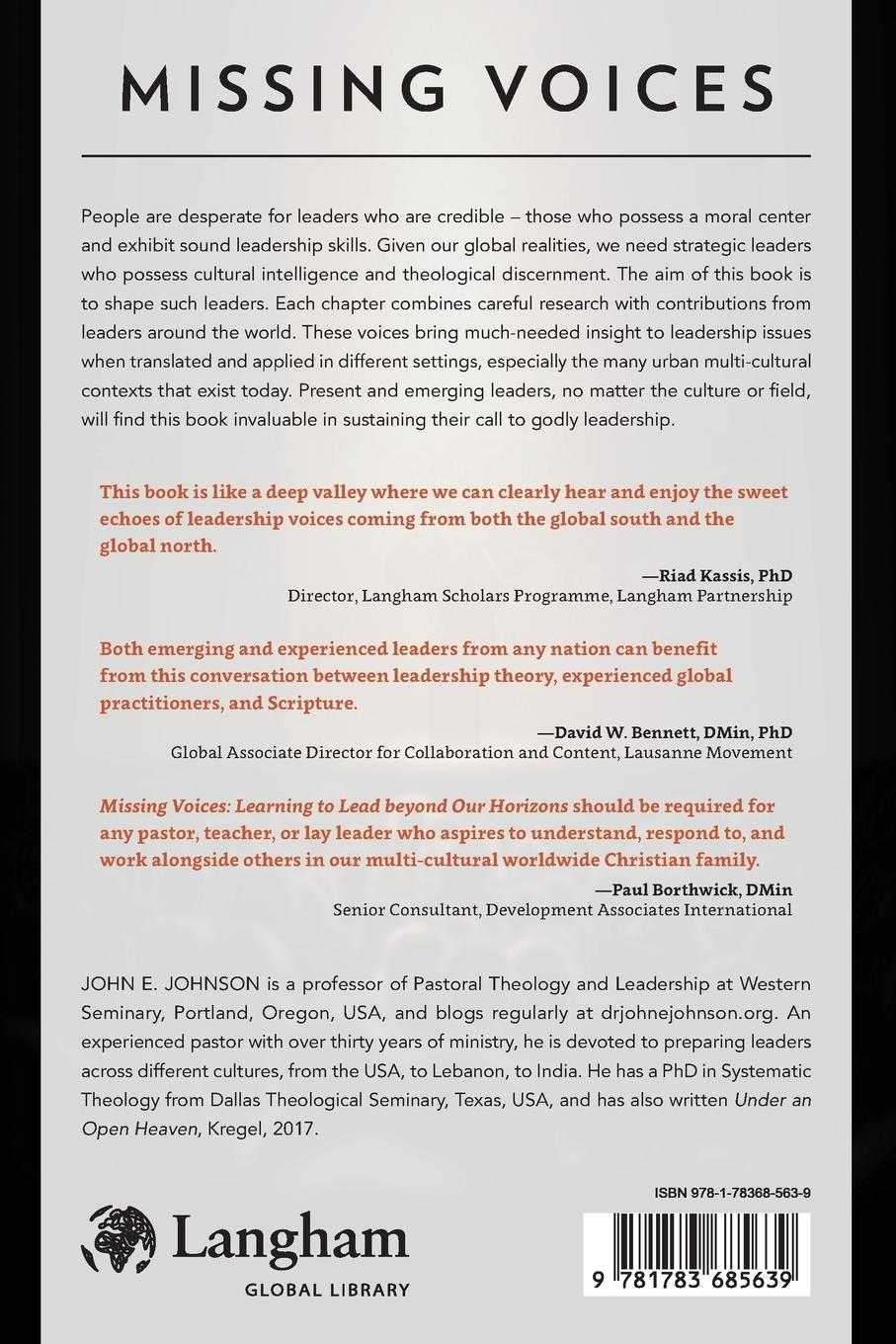 Rückseitencover Missing Voices