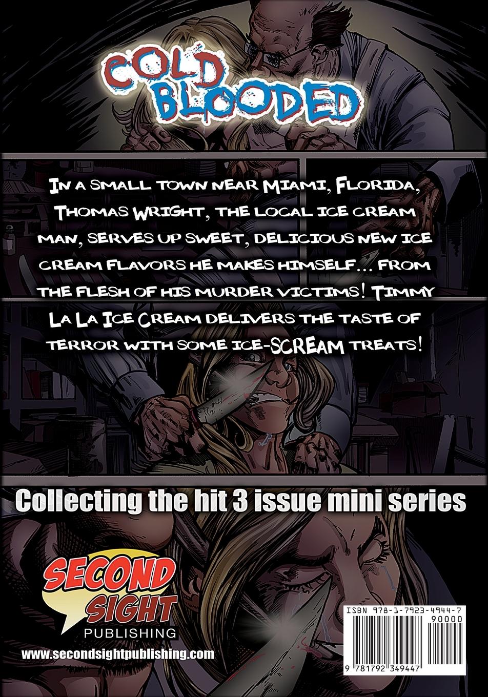 Rückseitencover Cold blooded trade paperback