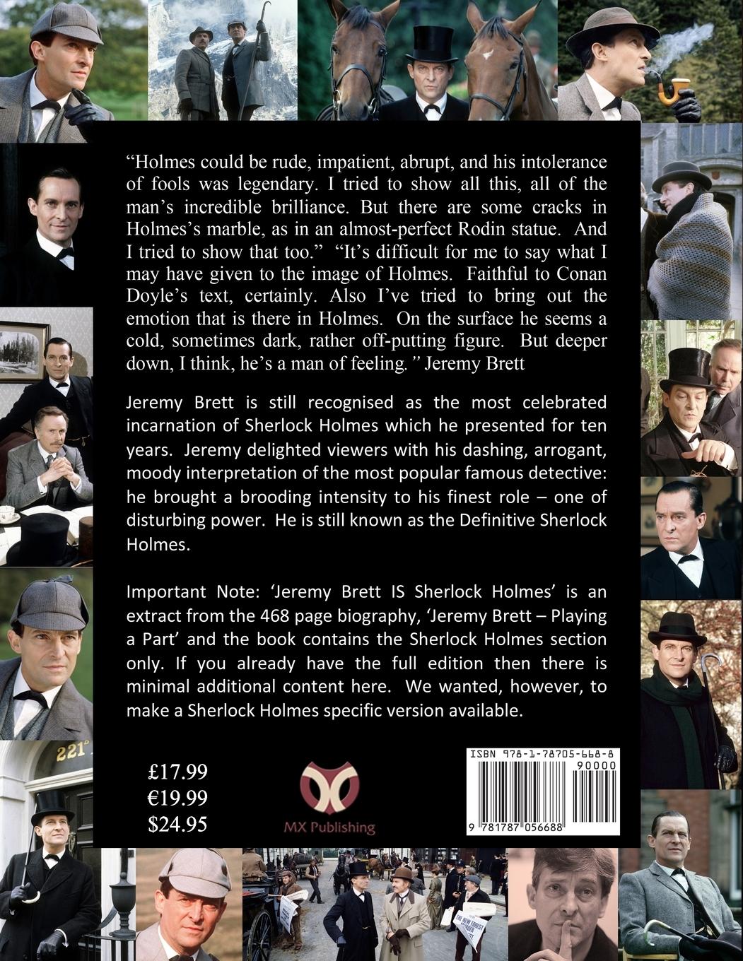 Rückseitencover Jeremy Brett is Sherlock Holmes