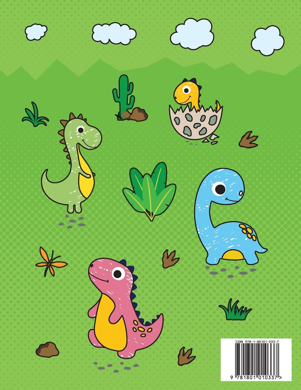 Rückseitencover DINOSAUR COLORING BOOK