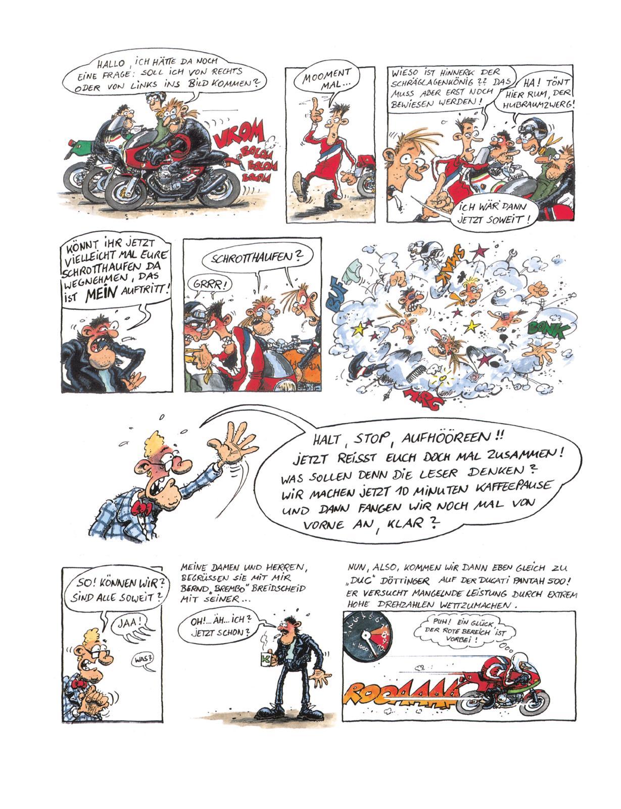 Beispielinhalt (Bild) MOTOmania, Sammelband 1-3