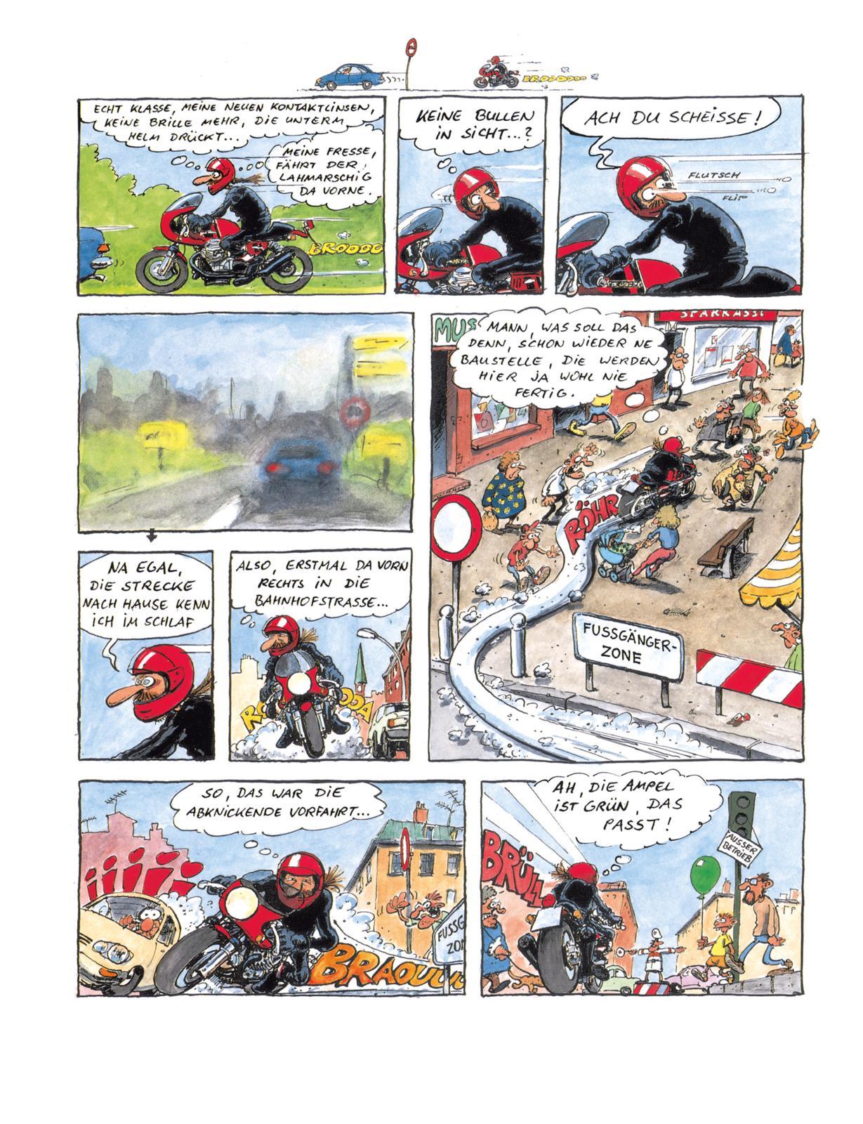 Beispielinhalt (Bild) MOTOmania, Sammelband 1-3