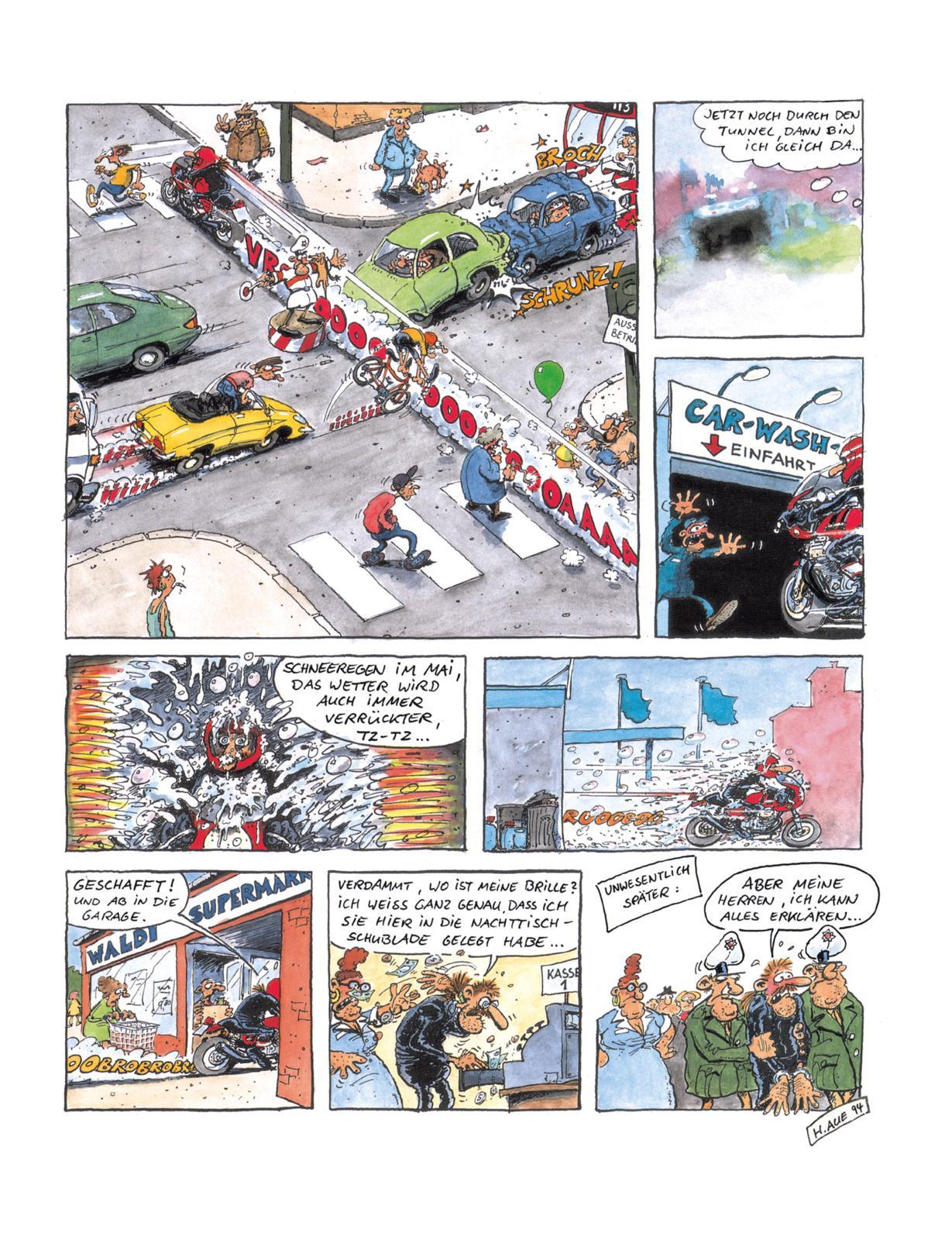 Beispielinhalt (Bild) MOTOmania, Sammelband 1-3