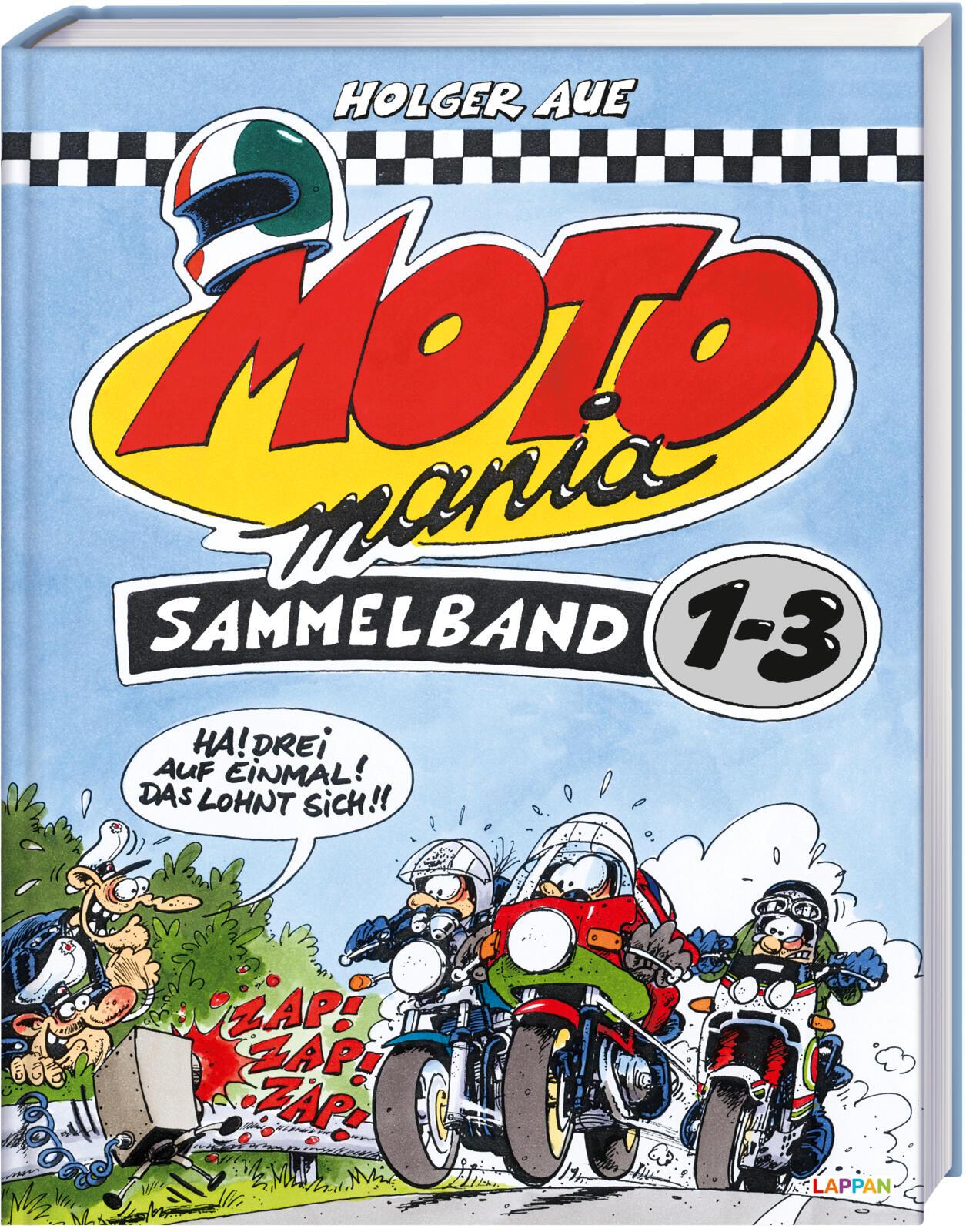 Beispielinhalt (Bild) MOTOmania, Sammelband 1-3