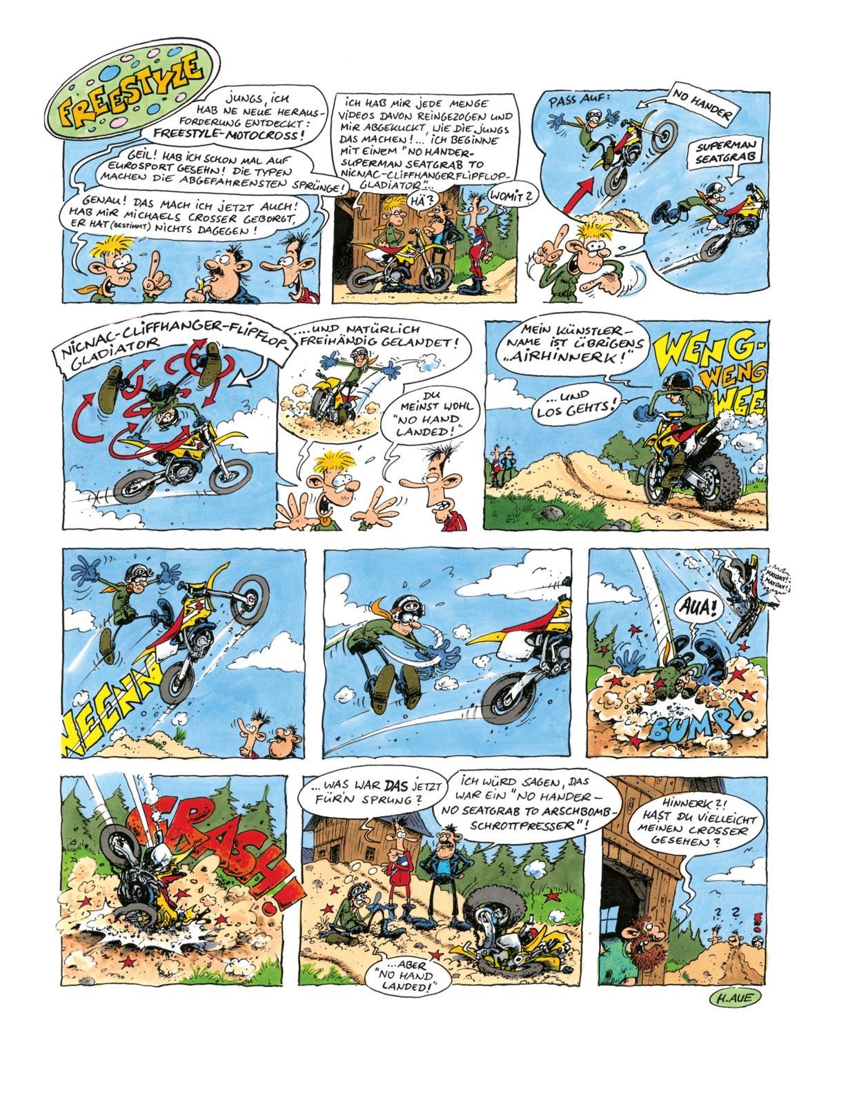 Beispielinhalt (Bild) MOTOmania Sammelband 7-9