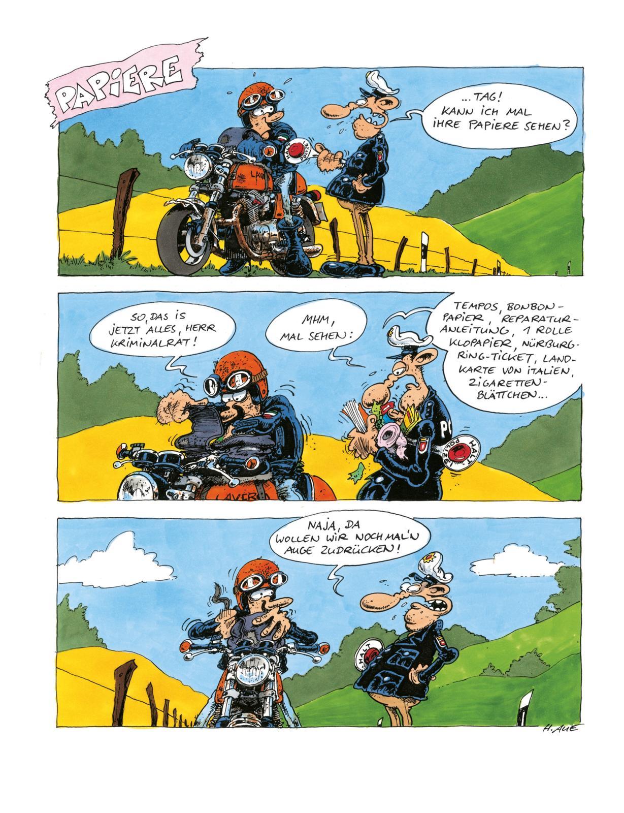 Beispielinhalt (Bild) MOTOmania Sammelband 7-9