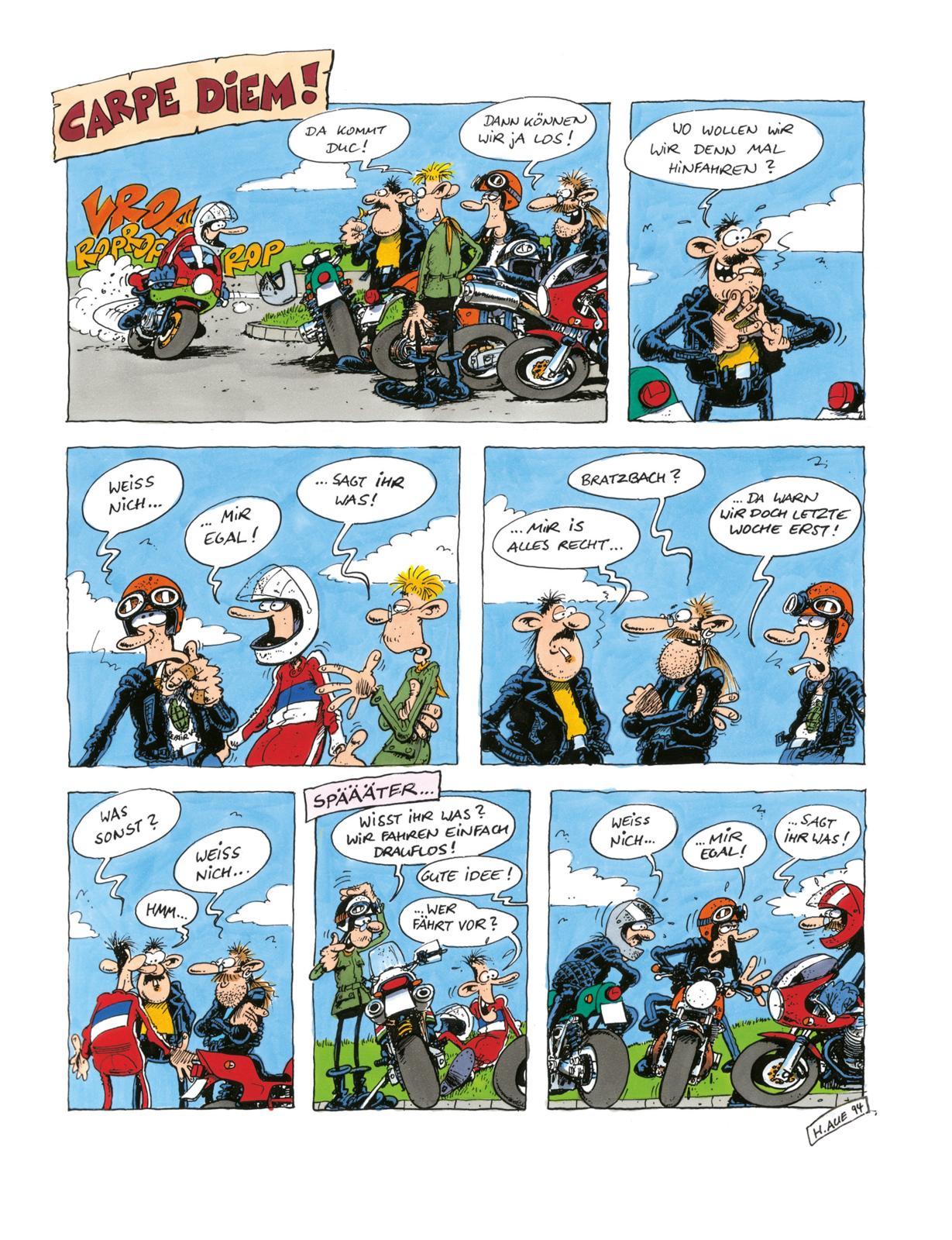 Beispielinhalt (Bild) MOTOmania Sammelband 7-9