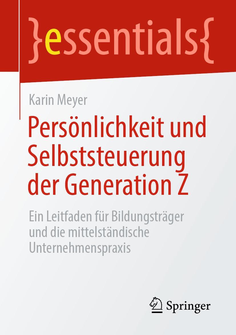 Vorderes Coverbild Persönlichkeit und Selbststeuerung der Generation Z