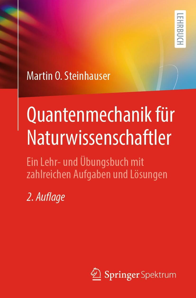 Vorderes Coverbild Quantenmechanik für Naturwissenschaftler
