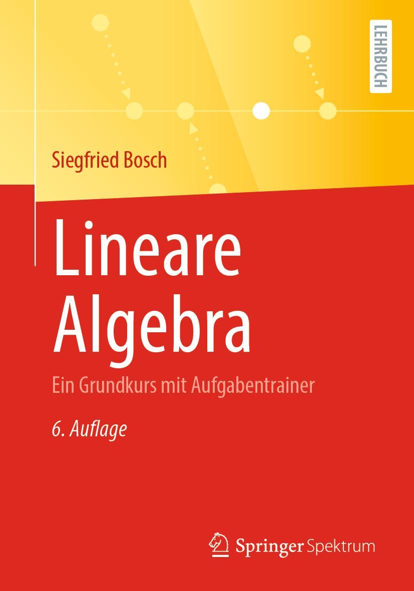 Vorderes Coverbild Lineare Algebra