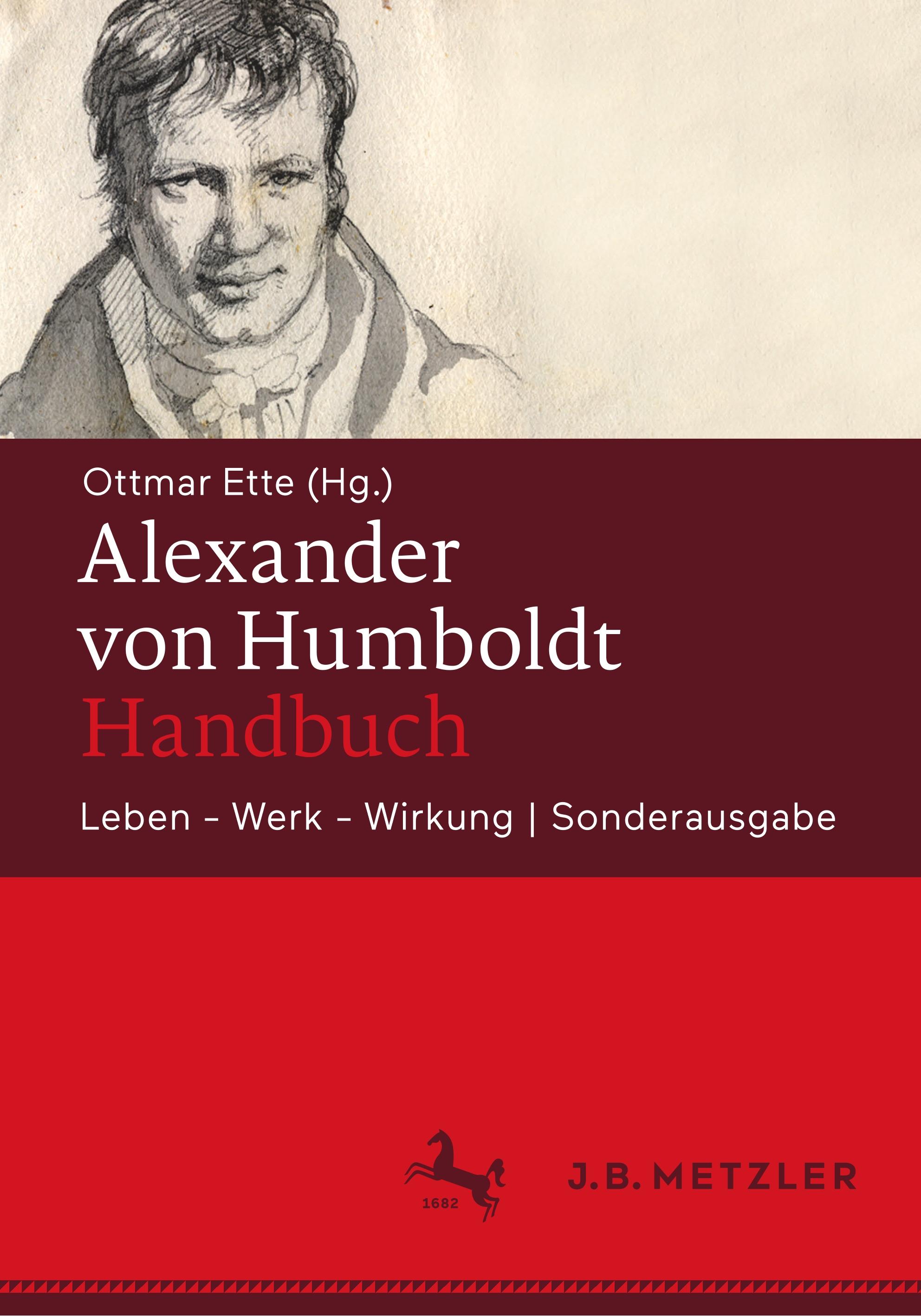 Vorderes Coverbild Alexander von Humboldt-Handbuch