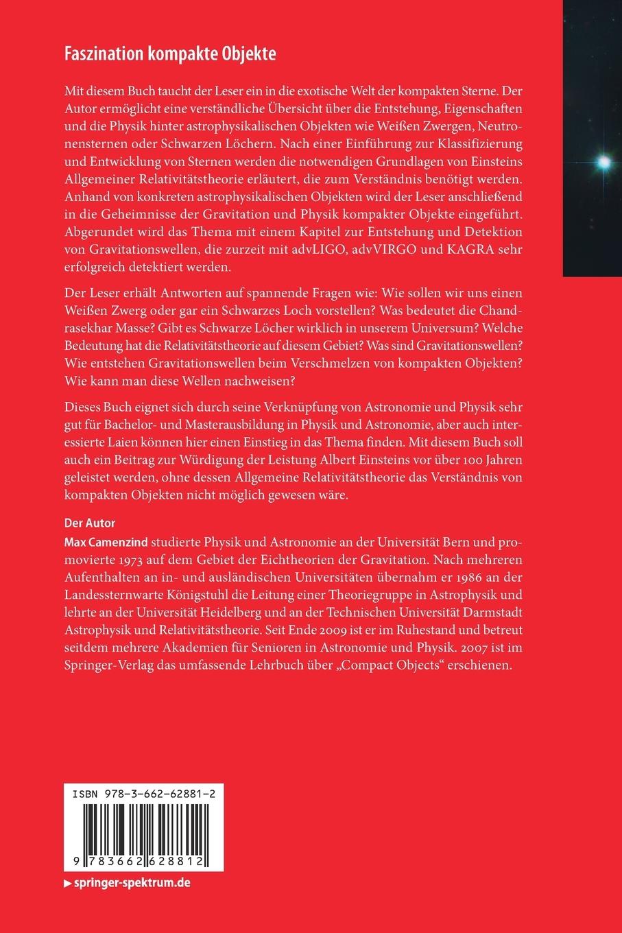 Rückseitencover Faszination kompakte Objekte