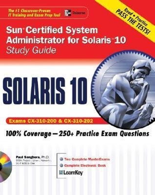 Vorderes Coverbild Sun Certified System Administrator for Solaris 10 Study Guide (Exams CX-310-200 & CX-310-202)