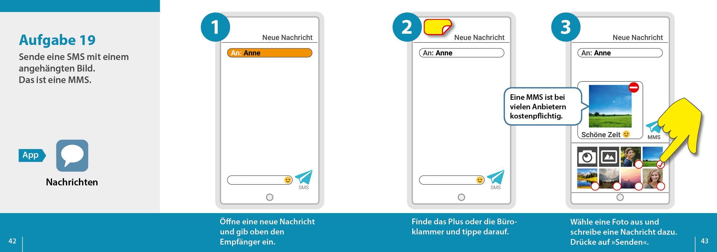 Beispielinhalt (Bild) Smartphonekurs für Senioren - Das Kursbuch für Android Handys