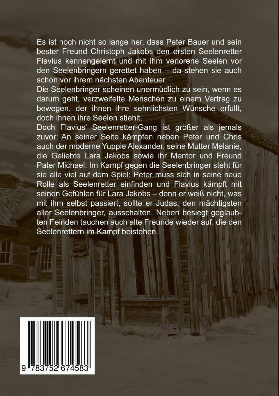 Rückseitencover Die Seelenretter