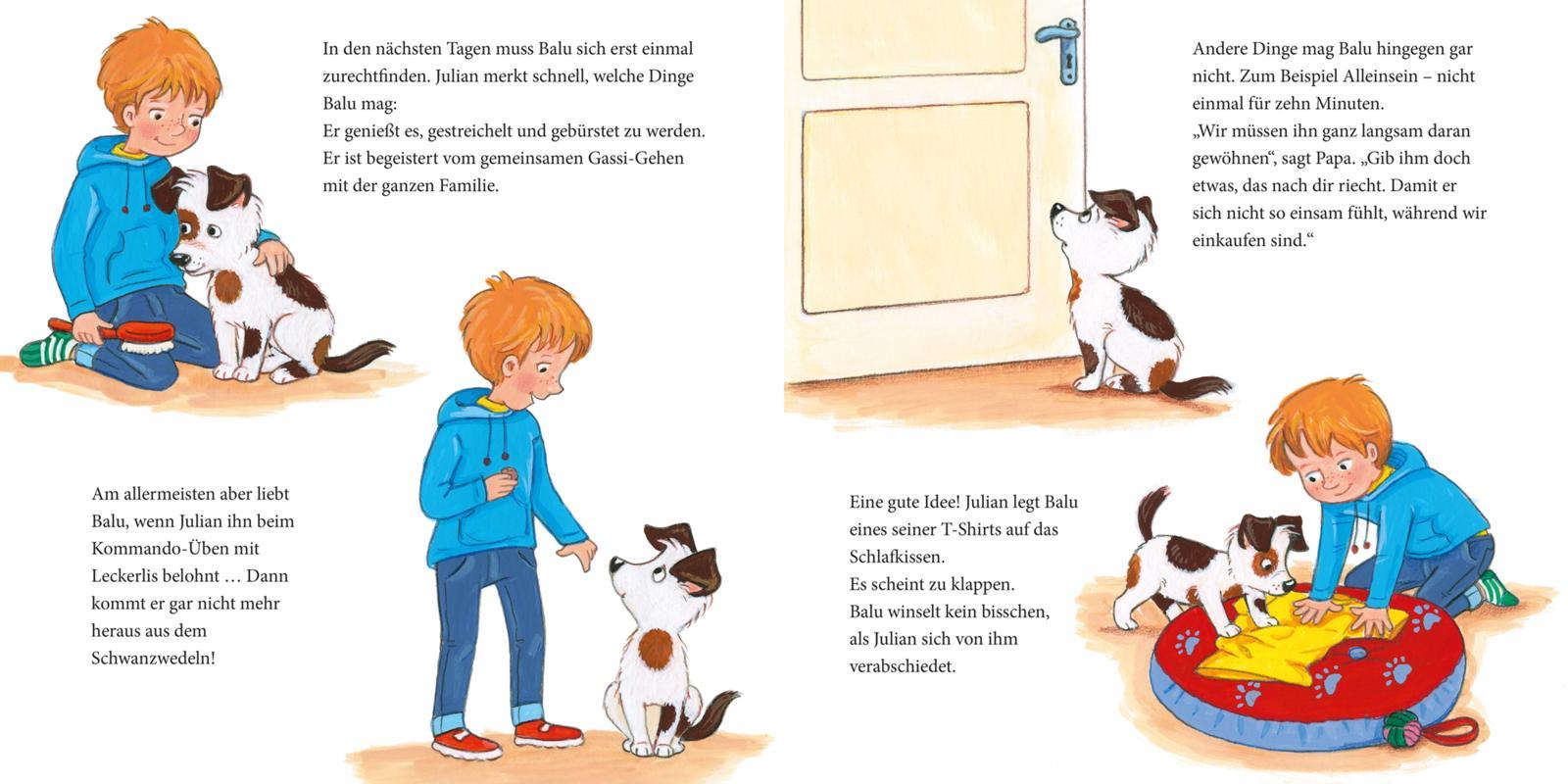 Beispielinhalt (Bild) LESEMAUS 176: Der kleine Hund - alles, was du wissen willst