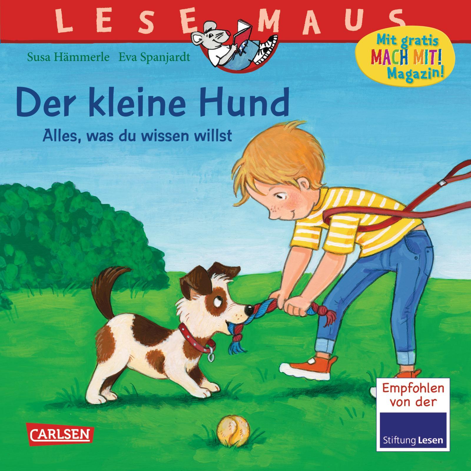 Vorderes Coverbild LESEMAUS 176: Der kleine Hund - alles, was du wissen willst