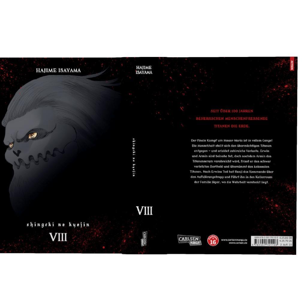 Beispielinhalt (Bild) Attack on Titan Deluxe 8