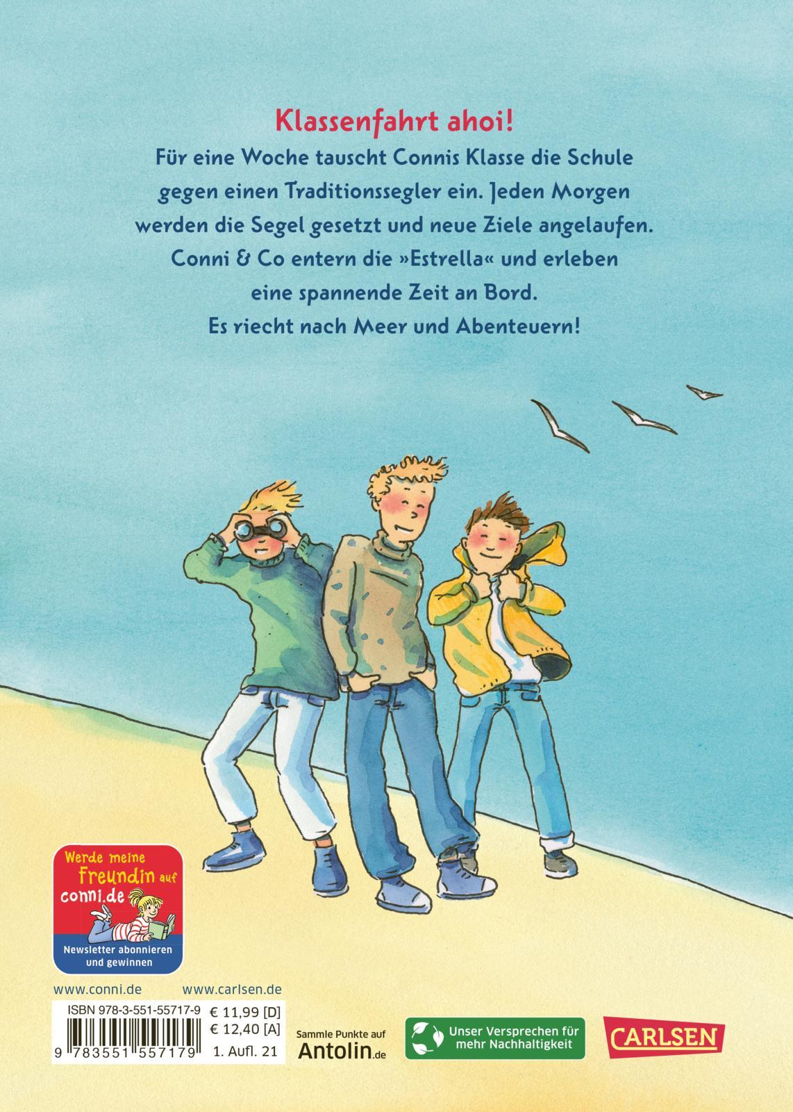 Rückseitencover Conni & Co 17: Conni, Billi und das schwimmende Klassenzimmer