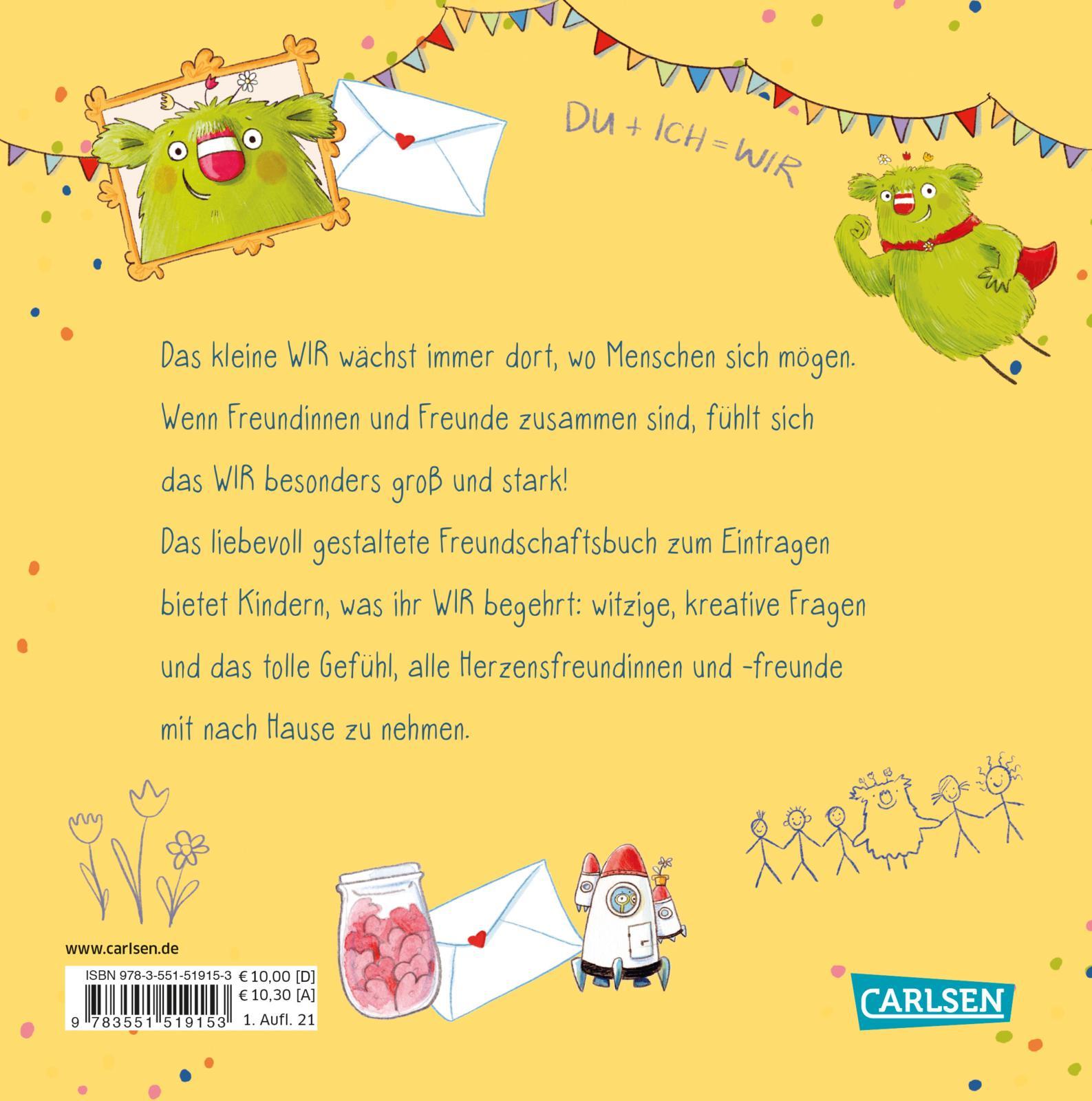Rückseitencover Das sind WIR. Meine Freundinnen und Freunde