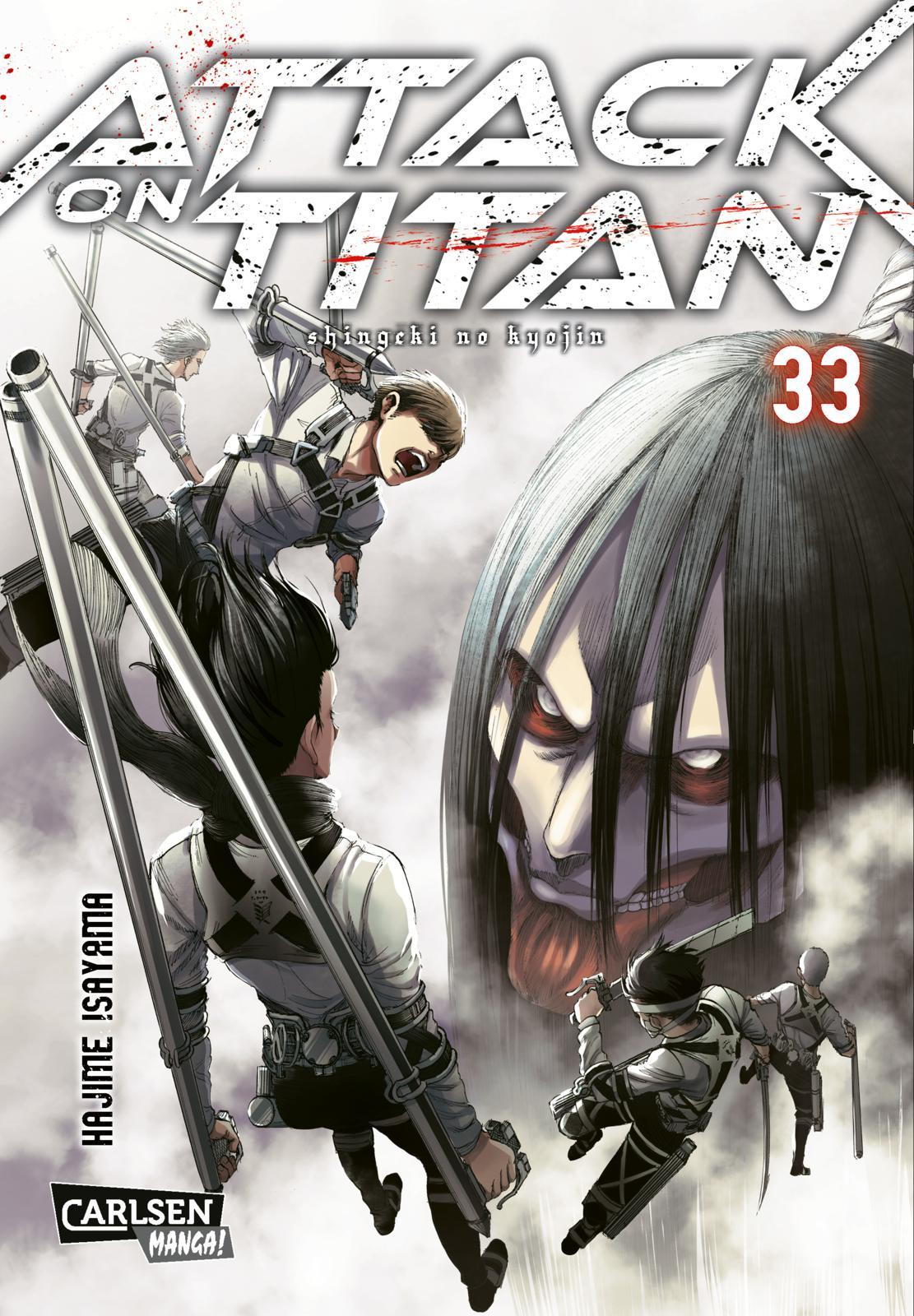 Vorderes Coverbild Attack on Titan 33