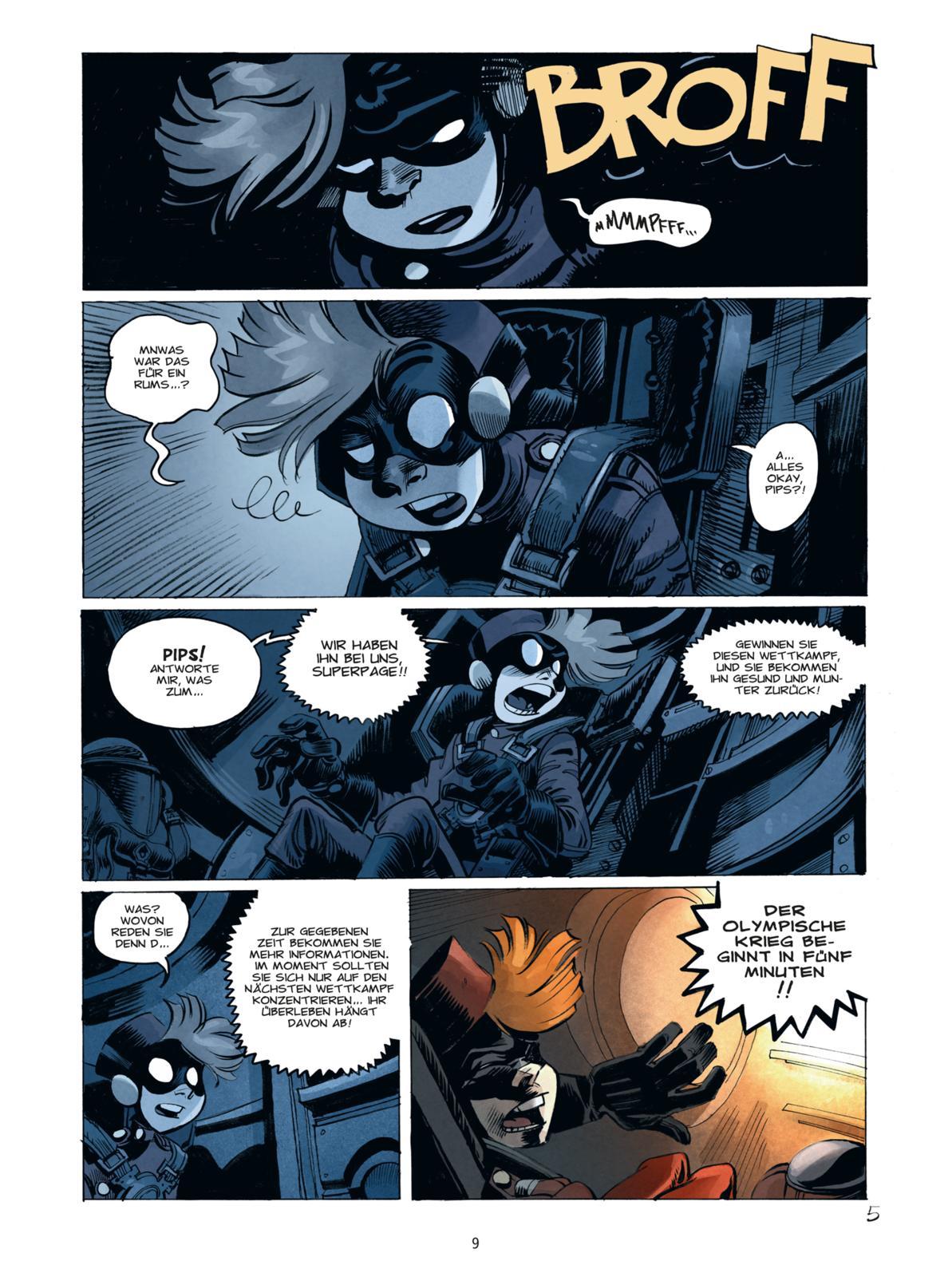 Beispielinhalt (Bild) Spirou und Fantasio Spezial 33: Der Superpage 2