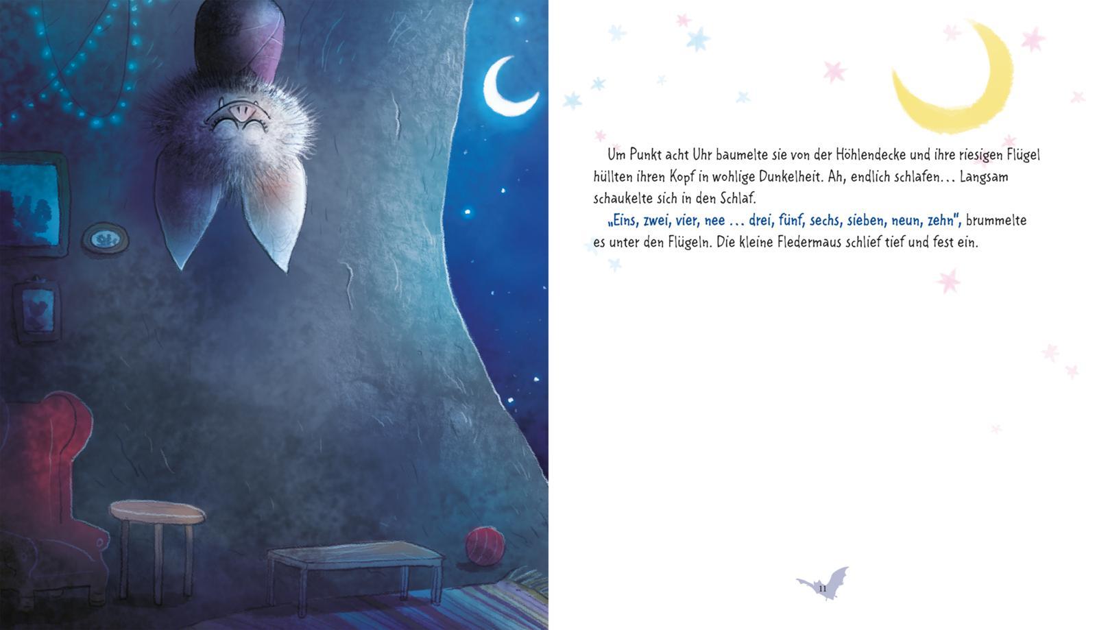 Beispielinhalt (Bild) Die kleine Fledermaus Wegda