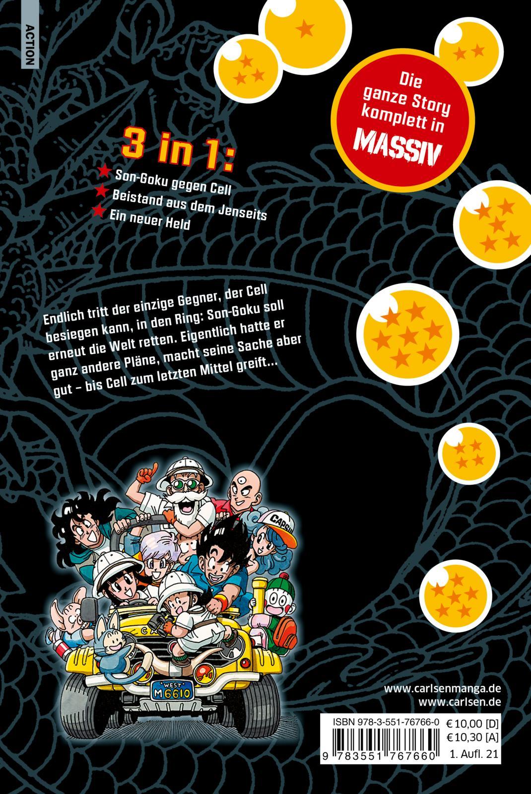 Rückseitencover Dragon Ball Massiv 12